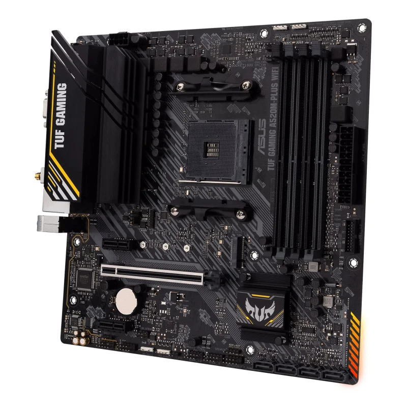 ASUS TUF GAMING A520M-PLUS WIFI AMD A520 Zócalo AM4 micro ATX